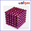 Coating Pink 216 Buckyballs Magnetic Balls Toy (T-016)